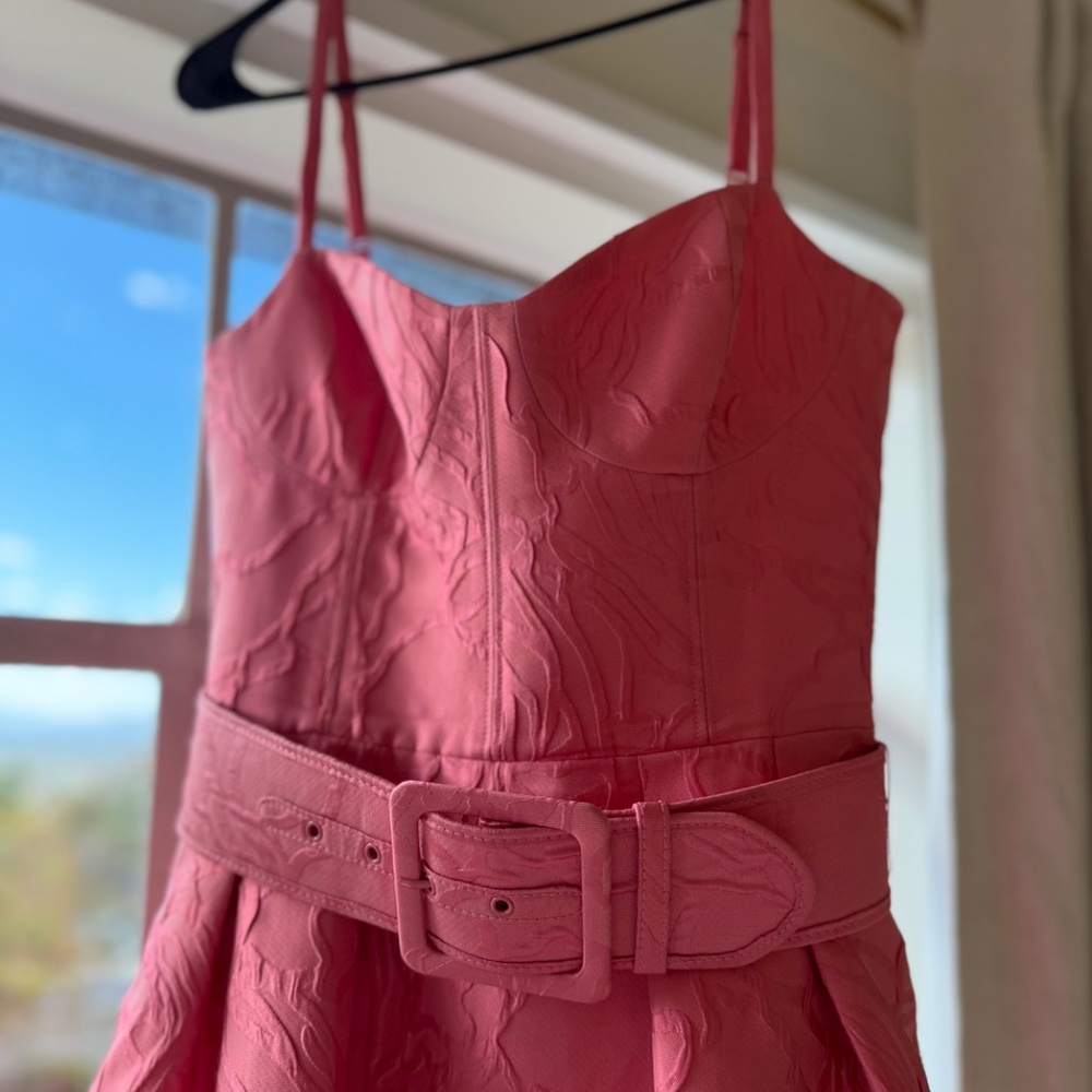 Rebecca Vallance Petra Brocade Midi Dress Size 2 (US) — Fall 2025 Collection - Picture 7 of 8